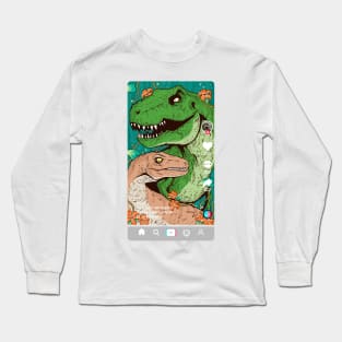 tik rex Long Sleeve T-Shirt